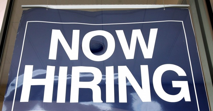 Now Hiring Sign