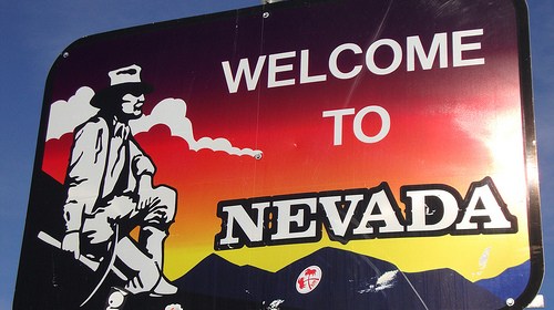 Welcome to Nevada Sign